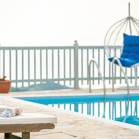 וילה Orizontas Corfu, Private With Breathtaking Views *