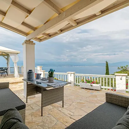 Orizontas Corfu, Private With Breathtaking Views Villa Loutses