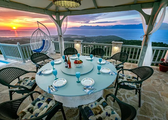 Orizontas Corfu, Private With Breathtaking Views Loútsai