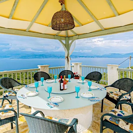 Orizontas Corfu, Private With Breathtaking Views Вилла